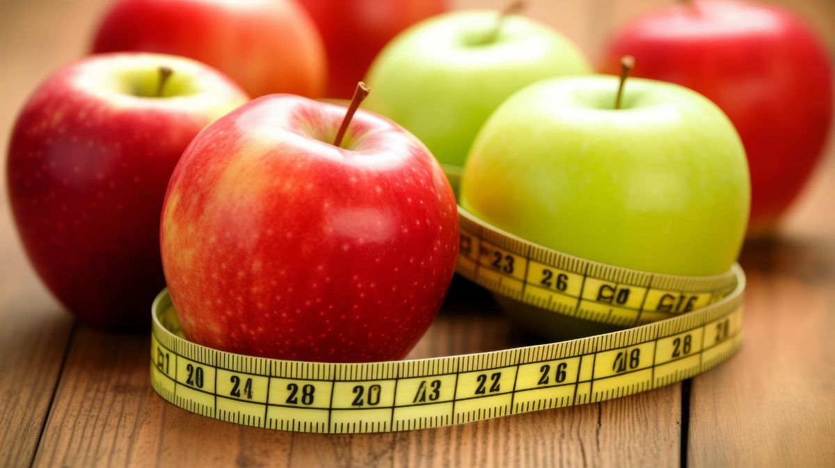 Äpfel mit Probiotika für die Gewichtsabnahme